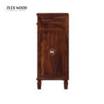 Solid Sheesham Wood Shoe Cabinet With Drawers Storage - Image 7