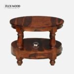 Solid Sheesham Wood End Table - Image 5