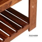 Flexwood Solid Sheesham Wood Coffee Table(honey finish) - Image 7