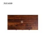Solid Sheesham Wood Shoe Cabinet With Drawers Storage - Image 8