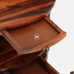 Solid Sheesham Wood End Table - Image 6