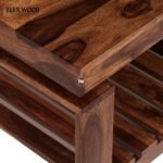 Flexwood Solid Sheesham Wood Coffee Table(honey finish) - Image 6
