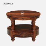Solid Sheesham Wood End Table
