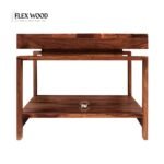 Flexwood Solid Sheesham Wood Coffee Table(honey finish) - Image 5