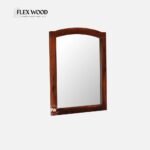 Sheesham Wood Dressing Cabinet In Honey Oak Finish With Mirror - Image 12