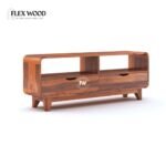 Wood Sideboard Low Height TV Unit - Image 3