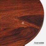 Sheesham Wood End Table In Honey Oak Finish - Image 5