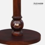 Sheesham Wood End Table In Honey Oak Finish - Image 6