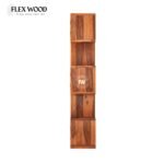 Wood 5-Layer Ladder Bookshelf - Image 5