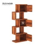 Wood 5-Layer Ladder Bookshelf - Image 4