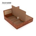 Wooden Cane Bed For Bedroom - Image 7