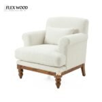 Flexwood Modern Armchair For Living Room - Image 4
