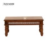 Solid Sheesham Wood Small Coffee Table(honey finish)