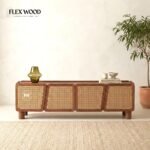 Flexwood Modern Tv Unit for Living Room