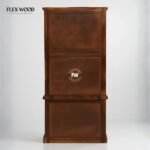 Contemporary Sheesham Wood Bookshelf(walnut finish) - Image 5