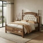 Classic Solid Wood Bed