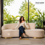 3 Seater Curved Sofa