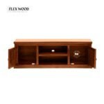 Flexwood Solid Sheesham Wood Tv Unit(honey finish) - Image 3