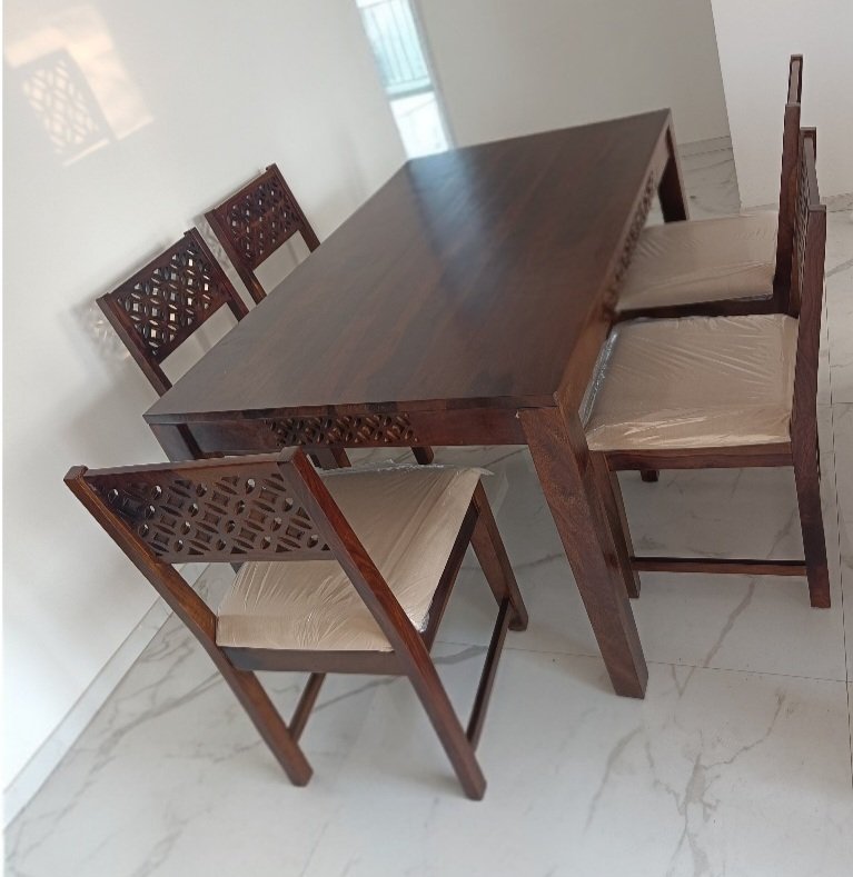 Sheesham Wood 6 Seater Dining Set photo review