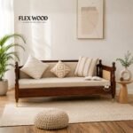 Sheesham Wood Rattan Cane Three Seater sofa