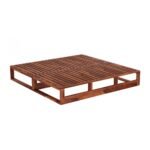 Flexwood Solid Sheesham Wood Sofa Cum Bed(honey finish) - Image 3