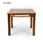 Flexwood Solid woodSheesham 4 Seater Dining Table(honey finish - Image 4