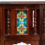 Solid Sheesham Wood End Table - Image 3
