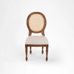 Modern Wooden 4 Seater Dining Table(teak finish) - Image 6