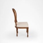 Modern Wooden 4 Seater Dining Table(teak finish) - Image 8