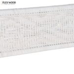 FlexwoodWooden Handmade Backrest Bench (White) - Image 4