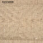 Flexwood balcony bench in sheesham wood with jute( brown finish) - Image 4