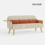 Modern Rattan Daybed Full Folding Sofa Cum Bed, 3-Seater - Image 8