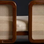 Handwoven Cane with Plush Cushions- 2 Seater Sofa - Image 7