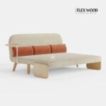 Modern Rattan Daybed Full Folding Sofa Cum Bed, 3-Seater - Image 10