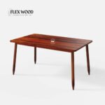 Upholstered Dining Table Set - 4 Seater - Image 6