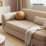 Modern 3 Seater Velvet Sofacumbed for Living Room - Image 2