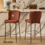 Brown Valley Bar Chair