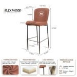 Brown Valley Bar Chair - Image 5