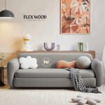 Modern 3 Seater Velvet Sofacumbed for Living Room - Image 6