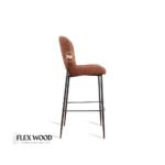 Brown Valley Bar Chair - Image 3