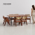 Modern Dining 6 Seater Set
