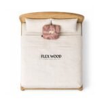 Flexwood Rattan solid wood  Bed Without Storage - Image 4