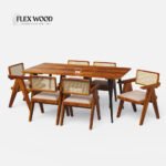 Modern Dining 6 Seater Set - Image 3