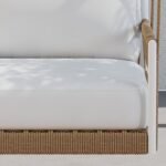 Ropipe Garden iron & Rope Weave 1-Seater Swing Sofa in - Image 9