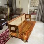 Wooden Modern Swing for Living Room - Image 6