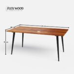 Modern Dining 6 Seater Set - Image 7