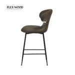 Dark Green Crest Bar Chair Stool - Image 5