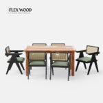 Modern Luxury Dining Set - 6 Seater - Image 3