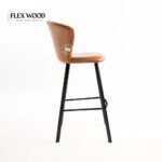 Junction Bar Brown Bar Stool - Image 4