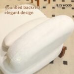 Velvet Accent Chair Sofa with Solid Wood Legs - Image 4